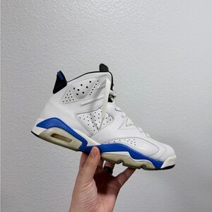 Jordan retro 6 sport blue